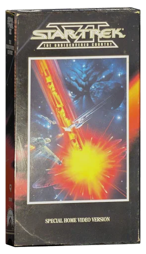 Star Trek VI: The Undiscovered Country VHS, Paramount
