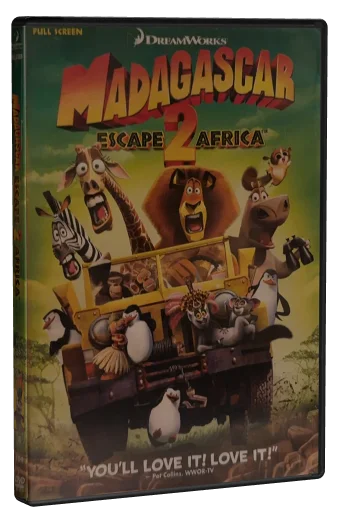 Madagascar: Escape 2 Africa DVD, DreamWorks Home Entertainment