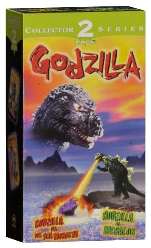Godzilla vs. The Sea Monster VHS cover