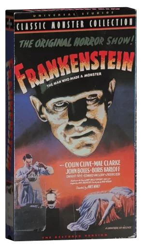 Frankenstein VHS, Universal Studios Home Video
