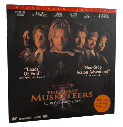 The Three Musketeers Laserdisc, Disney