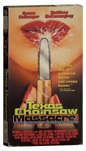 The Return of the Texas Chainsaw Massacre VHS, CFP Video