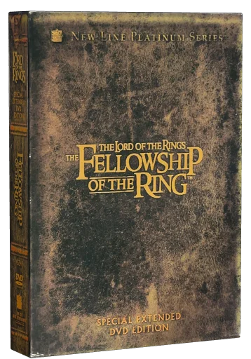 The Lord of the Rings: The Fellowship of the Ring DVD, New Line Home Entertainment