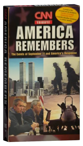 CNN Tribute: America Remembers VHS cover