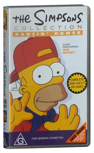 The Simpsons Dancin’ Homer (1995)