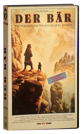 Der Bär VHS cover