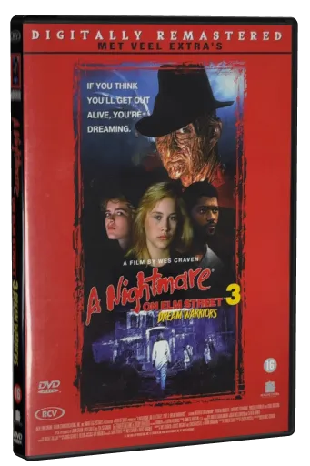 A Nightmare on Elm Street 3: Dream Warriors DVD, RCV