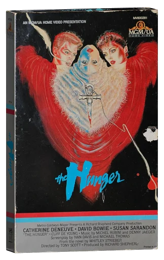The Hunger VHS, MGM/UA Home Video
