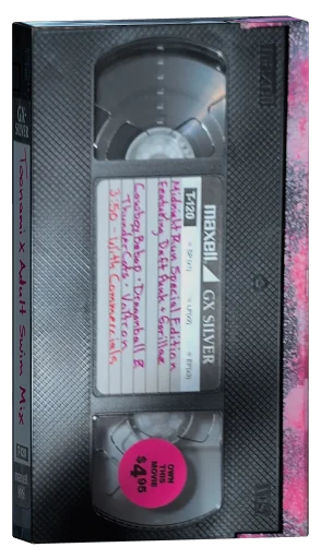 Toonami X Adult Swim Mix VHS cover