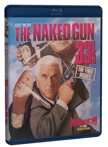 Naked Gun 33⅓: The Final Insult Blu-ray cover