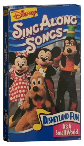Disney's Sing-Along Songs: Disneyland Fun VHS, Walt Disney Home Video