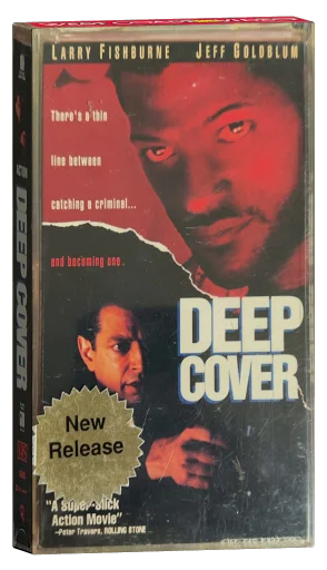 Deep Cover VHS, New Line Home Video