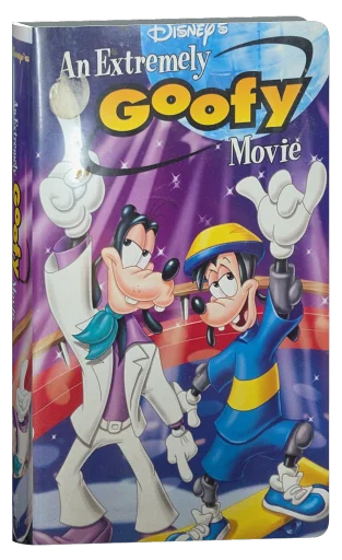 An Extremely Goofy Movie VHS, Walt Disney Home Video