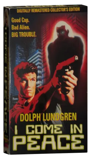 I Come In Peace VHS, Anchor Bay Entertainment