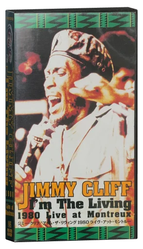 Jimmy Cliff: I'm The Living 1980 Live at Montreux VHS cover