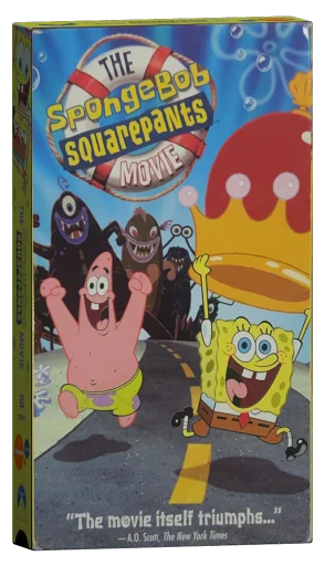The SpongeBob SquarePants Movie VHS, Paramount