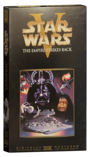 The Empire Strikes Back VHS, 20th Century Fox