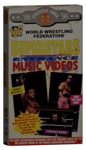 World Wrestling Federation Superstars Entrance Music Videos VHS cover