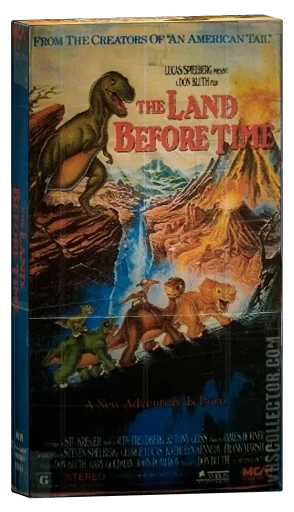 The Land Before Time VHS, MCA Home Video