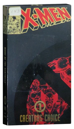 X-Men Night of the Sentinals VHS cover
