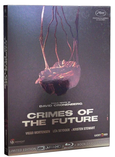 Crimes of the Future Blu-ray, Lucky Red