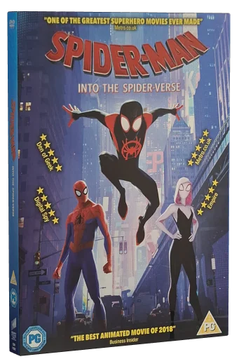 Spider-Man: Into the Spider-Verse DVD, Sony Pictures Home Entertainment