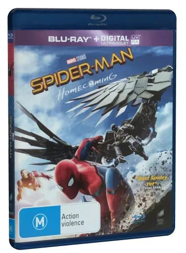 Spider-Man: Homecoming Blu-ray, Sony Pictures