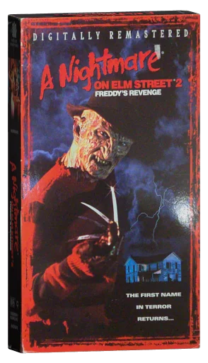 A Nightmare on Elm Street Part 2: Freddy's Revenge VHS, New Line Home Video