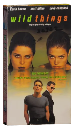 Wild Things VHS, Columbia TriStar Home Video