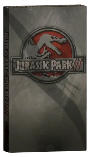Jurassic Park III VHS, Universal