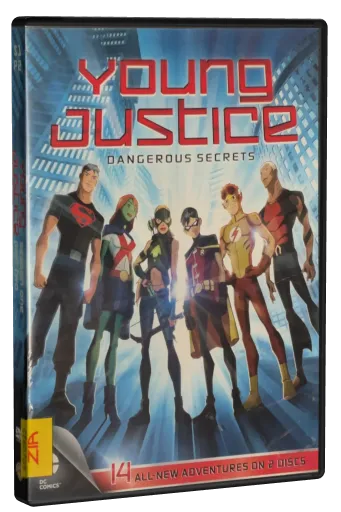 Young Justice: Dangerous Secrets DVD cover