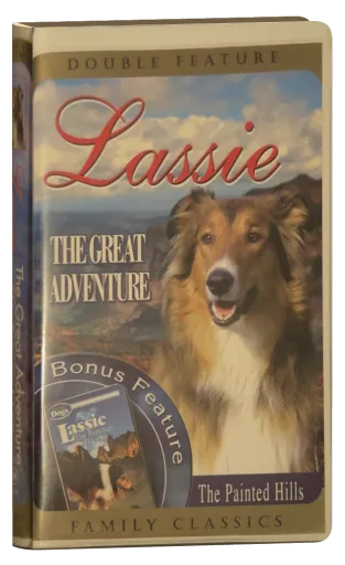 Lassie VHS cover