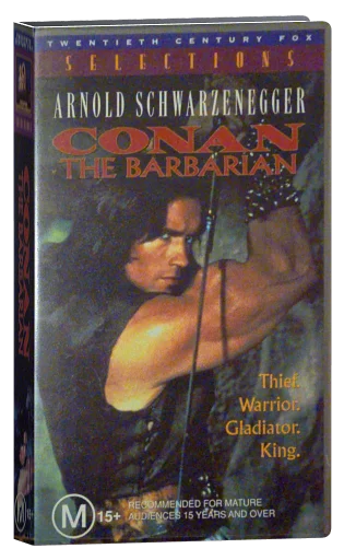 Conan the Destroyer VHS cover