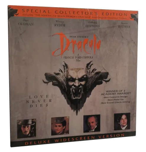 Bram Stoker's Dracula Laserdisc, Columbia TriStar Home Video