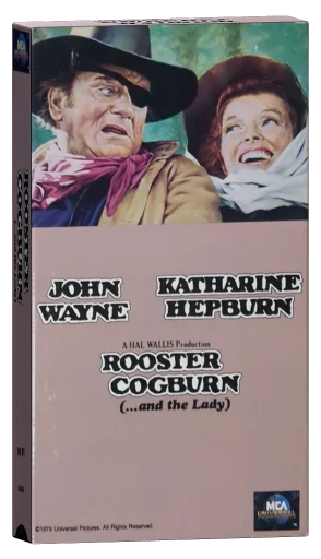 Rooster Cogburn VHS, MCA Home Video