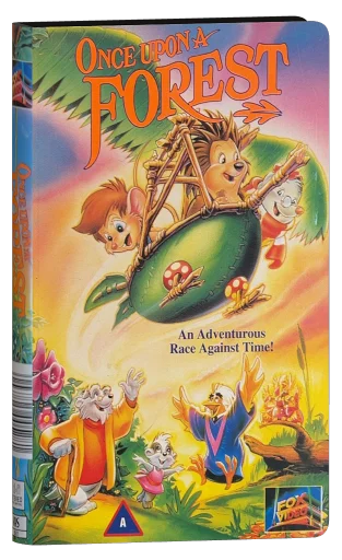 Once Upon a Forest VHS, Fox Video