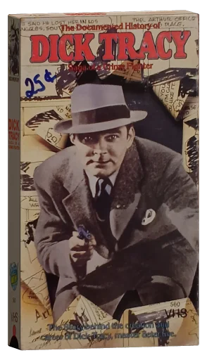Dick Tracy: Saga of a Crime Fighter VHS cover