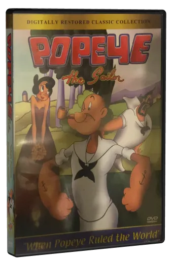 Popeye the Sailor DVD cover