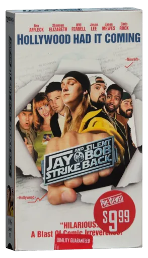 Jay and Silent Bob Strike Back VHS, Dimension Home Video