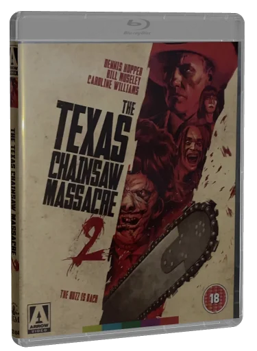 The Texas Chainsaw Massacre 2 Blu-ray cover