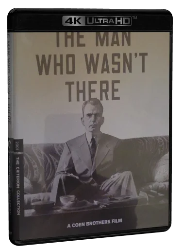 The Man Who Wasn't There 4K-UHD, The Criterion Collection