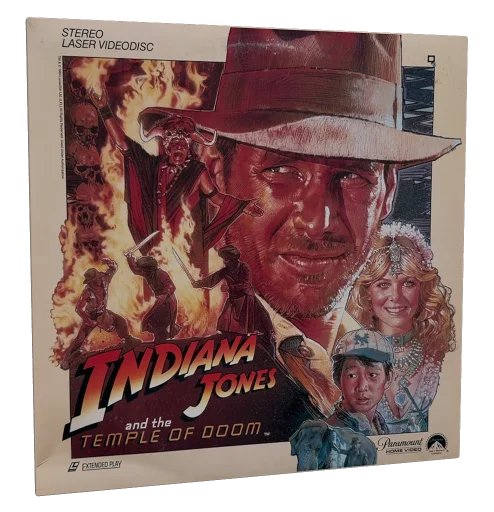 Indiana Jones and the Temple of Doom Laserdisc, Paramount Home Video