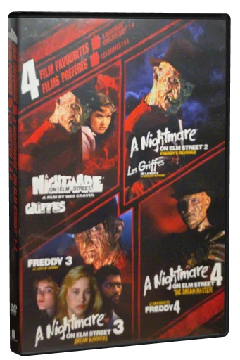 A Nightmare on Elm Street 1-4 DVD, Warner Home Video