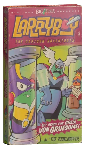 VeggieTales: Larryboy The Cartoon Adventures VHS, Big Idea