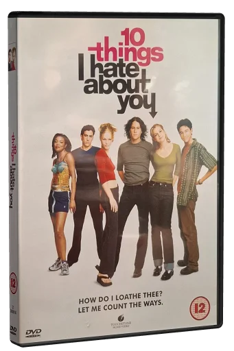 10 Things I Hate About You DVD, Touchstone Home Video