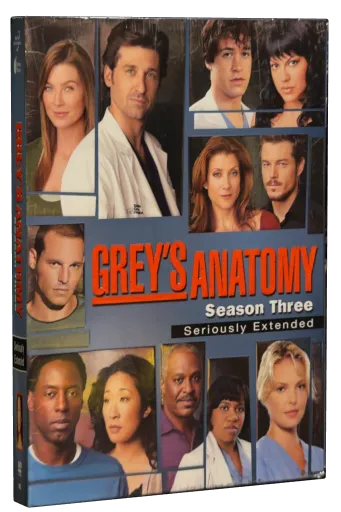 Grey's Anatomy Season 3 DVD cover