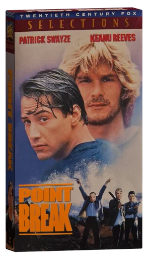 Point Break VHS, 20th Century Fox Home Entertainment