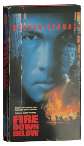 Fire Down Below VHS, Warner Bros.