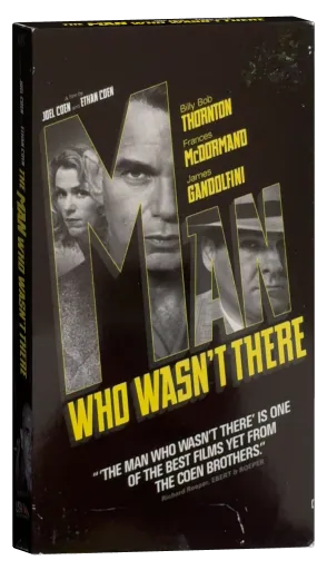The Man Who Wasn't There VHS, USA Home Entertainment