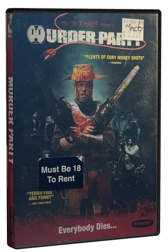Murder Party DVD, Magnolia Home Entertainment